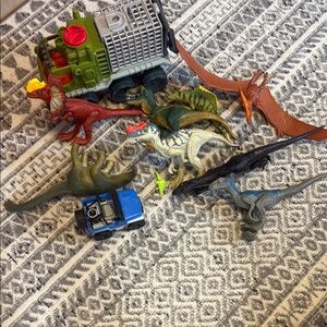 Dinosaur Adventure Playset with Vehicle